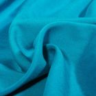 Tissu Viscose légère Bleu canard - Par 10 cm