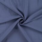 Tissu Viscose légère uni Bleu denim