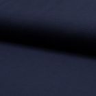 Tissu Jersey Piqué de coton spécial Polo Bleu marine - Par 10 cm
