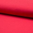 Tissu Jersey Piqué de coton spécial Polo Rouge - Par 10 cm