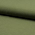 Tissu Viscose lin Santorini Vert kaki - Par 10 cm
