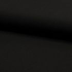 Tissu Viscose lin Santorini Noir - Par 10 cm