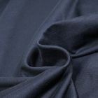 Tissu Jersey Coton uni Lèna sur fond Bleu marine