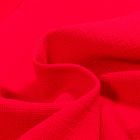 Tissu Etamine de Coton uni Rouge griotte