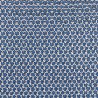 Tissu Coton Imprimé Arty Riad Bleu marine - Par 10 cm