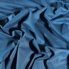 Tissu Coton uni Grande largeur 280cm Santorin Bleu indigo - Par 10 cm