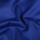 Tissu Coton Sergé uni Bleu roi - Par 10 cm