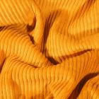 Tissu Velours côtelé uni Moutarde - Par 10 cm