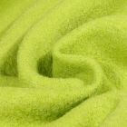 Laine bouillie 100% laine Vert citron - Par 10 cm