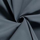 Tissu Toile Coton Canvas uni Bleu acier