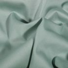 Tissu Popeline de coton Uni Vert d'eau - Par 10 cm