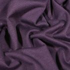 Tissu Jersey Milano uni Violet foncé - Par 10 cm