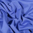 Tissu Jersey Milano uni Bleu cobalt - Par 10 cm