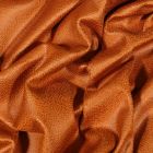 Tissu Suédine Jersey uni aspect daim Orange - Par 10 cm