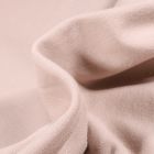 Tissu Jersey coton Bio Uni envers bouclettes Beige