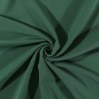Tissu Gabardine de viscose uni Vert sapin - Par 10 cm