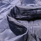 Tissu Doudoune  Délia sur fond Bleu marine
