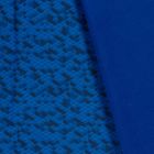 Tissu Softshell Digital Lego sur fond Bleu roi