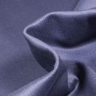 Tissu Coton satiné extensible épais Bleu nuit