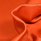 Tissu Coton satiné extensible épais Orange