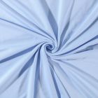 Tissu Jersey Coton uni Bleu ciel - Par 10 cm