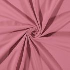 Tissu Jersey Coton uni Vieux Rose - Par 10 cm