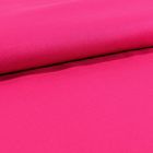Tissu Toile Coton Canvas uni Fuchsia - Par 10 cm