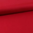 Tissu Toile Coton Canvas uni Rouge bordeaux - Par 10 cm