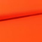 Tissu Toile Coton Canvas uni Orange - Par 10 cm