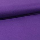 Tissu Toile Coton Canvas uni Violet - Par 10 cm