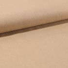 Tissu Toile Coton Canvas uni Camel - Par 10 cm
