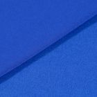 Tissu Molleton Sweat uni Bleu roi - Par 10 cm