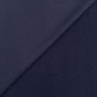Tissu Molleton Sweat uni Bleu marine x10cm