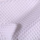 Tissu Nid d'abeille Blanc x10cm