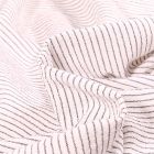 Tissu Coton lavé Rym sur fond Blanc