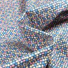 Tissu Coton imprimé QT Fabrics Liloo sur fond Bleu marine