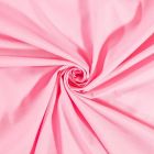 Tissu Coton Uni Rose bubblegum - Par 10 cm