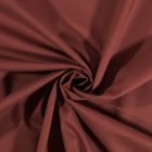 Tissu Coton uni Marron - Par 10 cm
