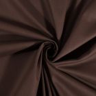 Tissu Coton uni Chocolat - Par 10 cm