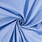 Tissu Coton uni Bleu bleuet - Par 10 cm
