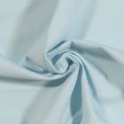 Tissu Coton uni Bleu layette - Par 10cm