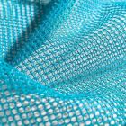 Tissu Filet Vrac mesh Bleu pétrole - Par 10 cm