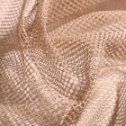 Tissu Filet Vrac mesh Beige- Par 10 cm