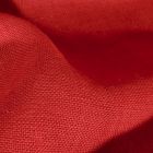 Toile de Jute uni Rouge - Par 10 cm