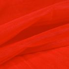 Tissu Tulle souple grande largeur uni Rouge