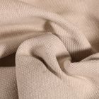 Tissu Toile de coton Lin uni Grande largeur Naturel - Par 10 cm
