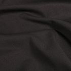 Tissu Toile de coton uni Grande largeur Noir - Par 10 cm