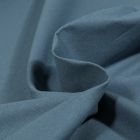 Tissu Coton uni Bleu levos