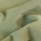 Tissu Velours d'ameublement côtelé Lena Vert d'eau - Par 10 cm