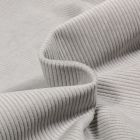 Tissu Velours d'ameublement côtelé Lena Gris - Par 10 cm
